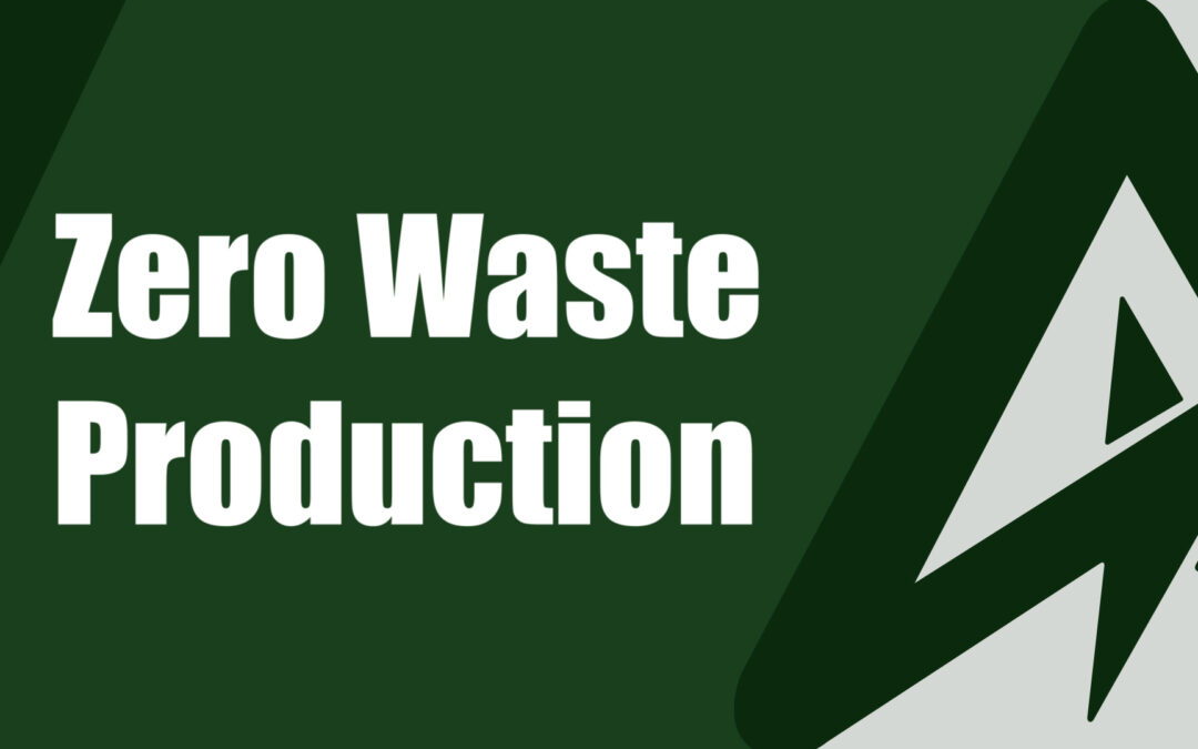 接近无废料生产，回收和相关塑料